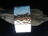 sterling silver hammered bracelet